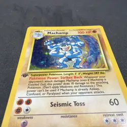 Machamp - 8/102 - Pokemon Base Set Unlimited Holo Rare Card WOTC LP - Image 4