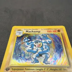 Machamp - 8/102 - Pokemon Base Set Unlimited Holo Rare Card WOTC LP - Image 5