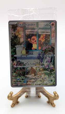 Sealed Charmander 044 Scarlet & Violet Black Star Promo Card Obsidian Flames - Image 1