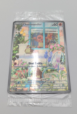 Sealed Charmander 044 Scarlet & Violet Black Star Promo Card Obsidian Flames - Image 3