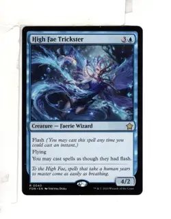 MTG SkeenAB High Fae Trickster from FDN. NM. - Image 1