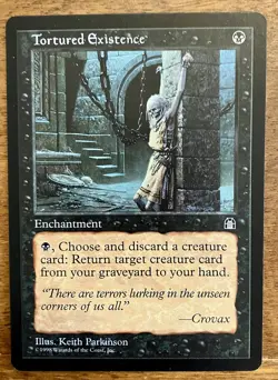 Tortured Existence Stronghold Near Mint - MTG Magic the Gathering - Image 1