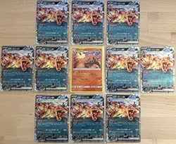 Pokemon TCG 11 Card Lot Charizards - Image 1