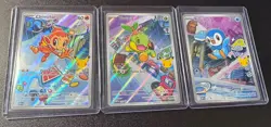 Pokemon 30th Anniversary First Partner Chimchar, Piplup, Turtwig Set of 3 Promo - Image 1