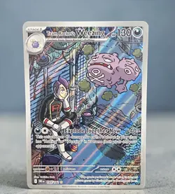 Pokemon Team Rockets Weezing #199/182: Destined Rivals (Read Description) 🔥 - Image 1
