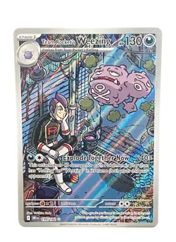 Pokemon Team Rockets Weezing #199/182: Destined Rivals (Read Description) 🔥 - Image 2