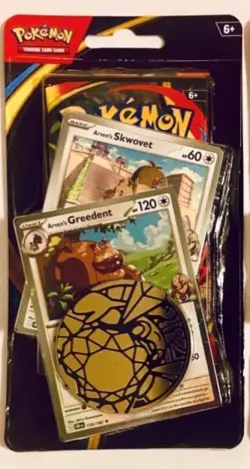 Pokemon TCG Phantasmal Flames - 2x Premium Checklane Blister (Greedent+Magcargo) - Image 2