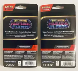 Pokemon TCG Phantasmal Flames - 2x Premium Checklane Blister (Greedent+Magcargo) - Image 4