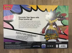 Pokemon TCG | Ascended Heroes | Premium Poster Collection | Mega Lucario EX - Image 2