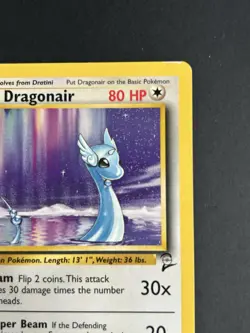 Pokemon Dragonair 22/130 Base Set 2 LP - Image 5