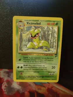 Pokemon TCG Victreebell Base Set 2 32/130 Regular Unlimited Rare LP - Image 1