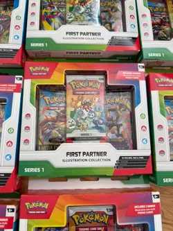 8X Pokemon TCG🌳First Partner Illustration Collection Series 1 Box New Sealed ✅ - Image 2