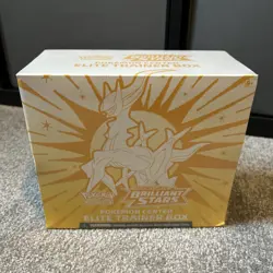 Pokemon Center Exclusive Brilliant Stars Elite Trainer Box ETB Sealed New - Image 1