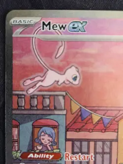 Pokemon Mew EX 053 Pokemon Scarlet And Violet 151 UPC Promo SVP - Image 2