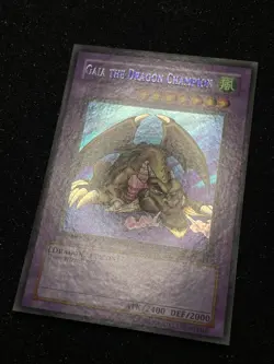 Yugioh Thousand Dragon Gaia The Dragon Champion MRD-143 Misprint Error NFC 1/48 - Image 2