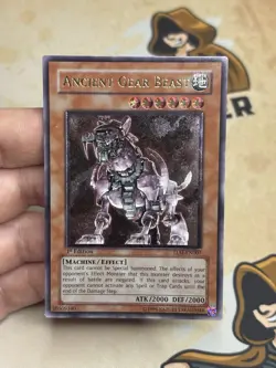 TLM-EN007 Ancient Gear Beast 1st Edition Ultimate Rare YuGiOh! NM EURO Print - Image 2