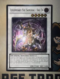 Legendary Six Samurai - Shi En STOR-EN041 Ultimate Rare Unlimited YuGiOh NM EU - Image 3