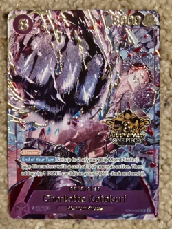 One Piece Card Game Charlotte Katakuri OP11-067 Japanese 3rd Anniversary English - Image 1