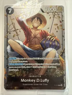 One Piece Monkey D. Luffy P-075 English Promo Tin Set Vol 2 Exclusive Sealed - Image 1