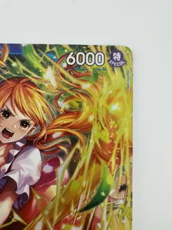 One Piece CCG Nami OP11-054 SR Alt Art A Fist Of Divine Speed English - Foil NM - Image 4