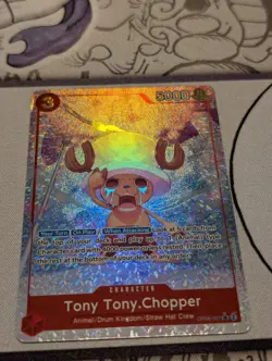 Tony Tony Chopper Alt Art SR Parallel OP08-007 ENG Two Legends One Piece TCG NM - Image 1