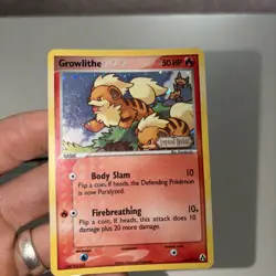 Growlithe 55/92 Legend Maker Reverse Holo Pokemon Trading Card TCG - Image 2