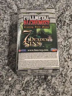 7 Deadly Sins Fullmetal Alchemist FMA Joyride TCG Card Booster Box Sealed New - Image 3