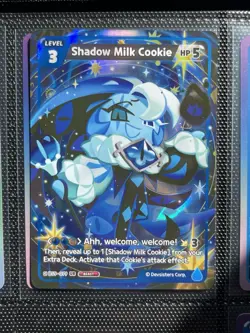 Shadow Milk Cookie Blue TCG Card CookieRun Braverse UR English BS9-079 - Image 1