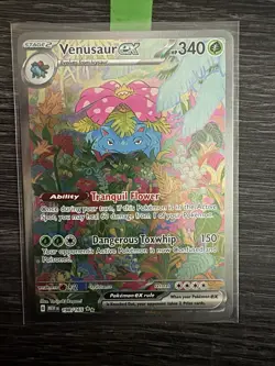 Pokemon TCG Venusaur EX Scarlet & Violet 151 Card 198/165 Sir - Image 2