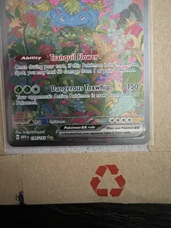 Pokemon TCG Venusaur EX Scarlet & Violet 151 Card 198/165 Sir - Image 3