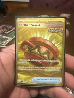 Pokemon TCG Earthen Vessel Trainer Shrouded Fable Holo Card 096/064 SV - Image 1
