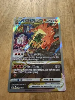 Pokemon TCG Charizard VSTAR SWSH262 Sword & Shield Promo Card Holo NM Condition - Image 1
