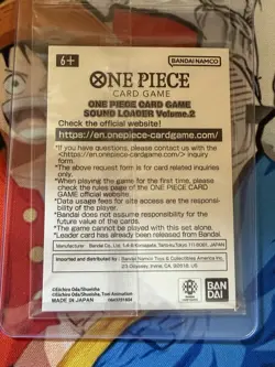 Enel (Sound Loader Vol. 2) OP05-098 One Piece Promo Cards Foil SEALED - Image 2