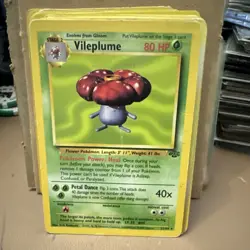 Pokemon TCG Team Aqua Team Magma Card Wizards of Coast Vileplume 40 card Lot - Image 1