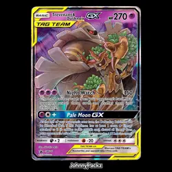 Trevenant & Dusknoir GX SM217 - 2019 Sun & Moon Promo Tag Team Pokemon Card HP - Image 1