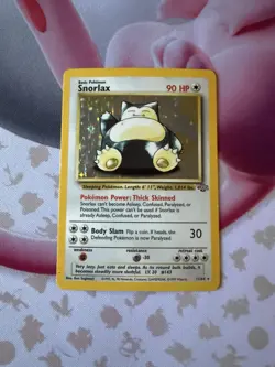 Snorlax 11/64 Jungle Holo Rare Pokemon Card - Image 1