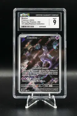 CGC 9 - Mewtwo 052 Sv: Scarlet & Violet Promo Cards Holo - Image 1