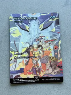 MTG FCA Final Fantasy Through the Ages #0004 Wild Rose Rebellion - FOIL - NM - Image 1