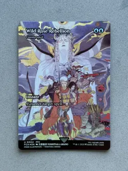 MTG FCA Final Fantasy Through the Ages #0004 Wild Rose Rebellion - FOIL - NM - Image 3