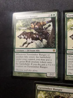 3x Turntimber Ranger Green Zendikar NM Mtg Magic The Gathering Rare 3 X3 - Image 4