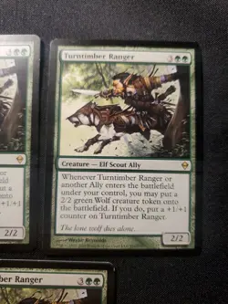 3x Turntimber Ranger Green Zendikar NM Mtg Magic The Gathering Rare 3 X3 - Image 5