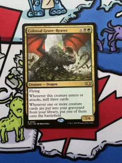 Colossal Grave-Reaver x1 Mtg Tarkir: Dragonstorm Commander - Image 1