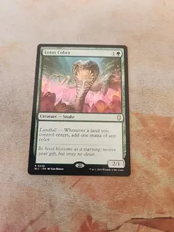 Lotus Cobra Commander Bloomburrow MTG NM - Image 1