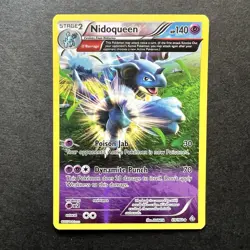 Pokemon TCG Nidoqueen (Omega) 69/160 XY Primal Clash Reverse Holo 2015 - Image 1