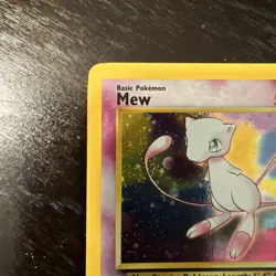 Pokemon TCG Mew Black Star Promo #9 Holo WOTC 2000 Vintage LP Free Shipping - Image 2