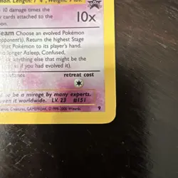 Pokemon TCG Mew Black Star Promo #9 Holo WOTC 2000 Vintage LP Free Shipping - Image 4