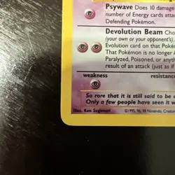 Pokemon TCG Mew Black Star Promo #9 Holo WOTC 2000 Vintage LP Free Shipping - Image 5