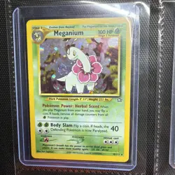 Neo Genesis Pokemon TCG Meganium - Image 1
