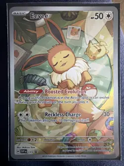 Eevee (Pokemon Center Exclusive) 173 Scarlet & Violet Promo Holofoil Pokemon - Image 1