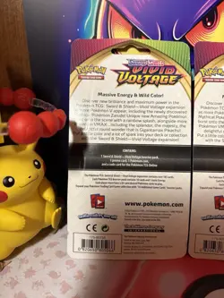 Pokemon Cards: Sealed Vivid Voltage Checkalane Blister - Image 5